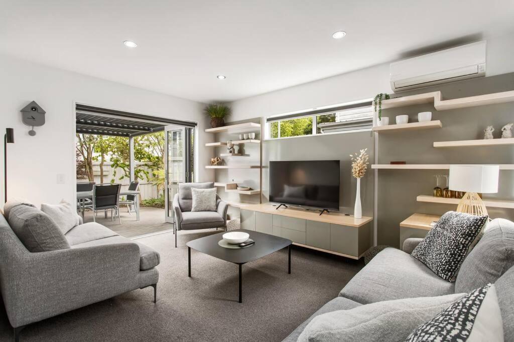 Apartmán Convenient Urban Townhouse 2 Carparks Available Christchurch Exteriér fotografie